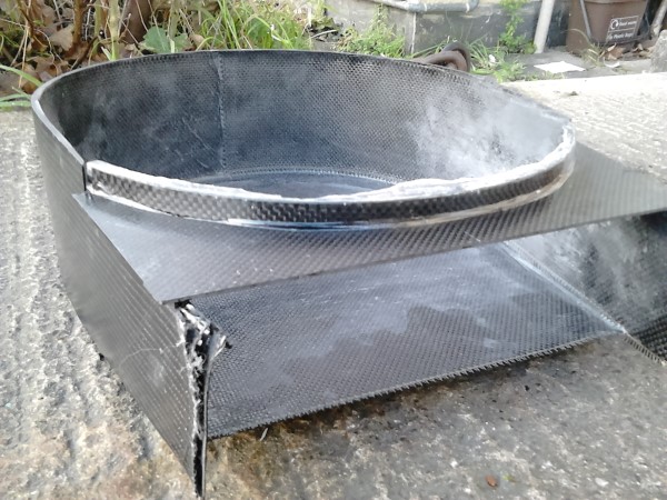 Flat panel+curved strip