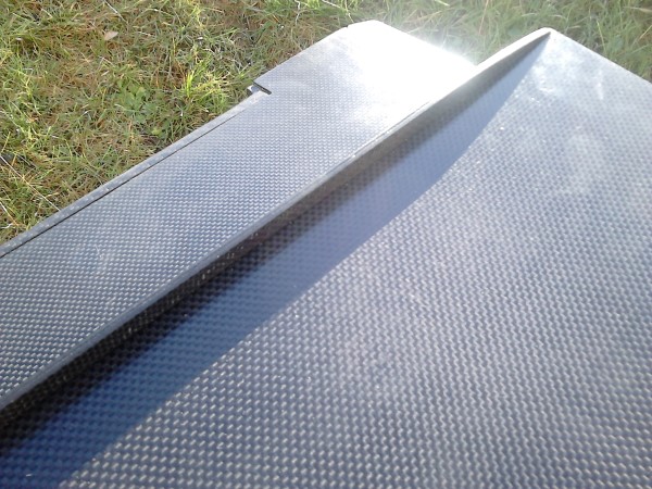 Thickening top edge.
