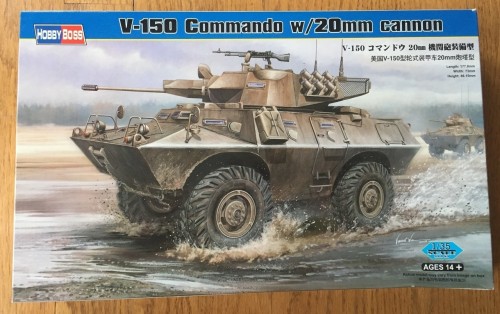 Hobby Boss V-150 with 20mm gun turret