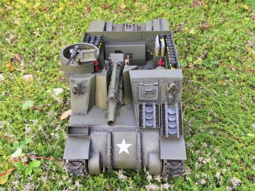 Vandra M7 Priest conversion 1/16 scale