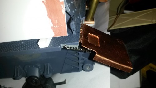 Fenders down