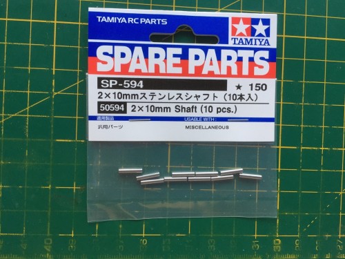 Tamiya Pz IV Turret parts..bearing shafts