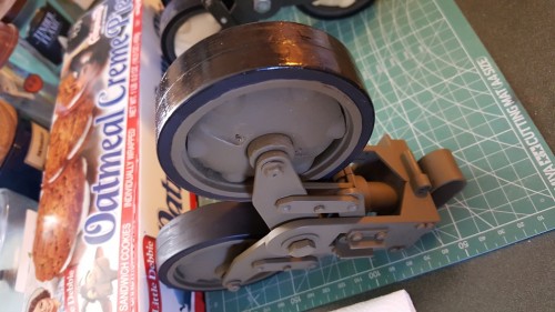 It is supposed to cure flat in 24 hours.  We will see.  It is seemingly more durable than the MM flat black.