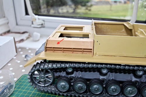 Asiatam version of StuG IV louvres