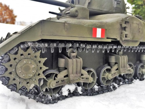 Vandra Ram II tank 1/16 RC Sherman conversion
