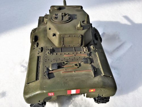 Vandra Ram II tank 1/16 RC Sherman conversion