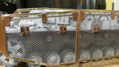 Rivets installed