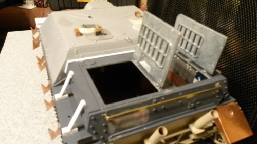 Hatches opened
