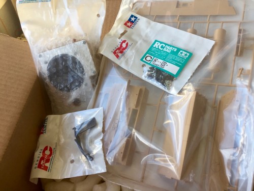 Package of Tamiya goodies from AAF Tank Museum