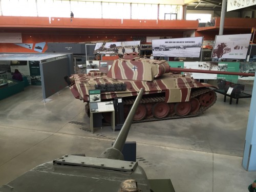 Bovington- seen from the top of a T34-85