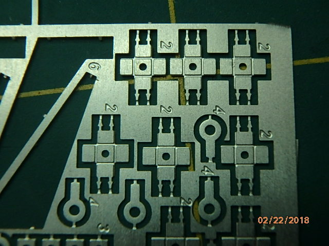 Photo Etch blocks before bending