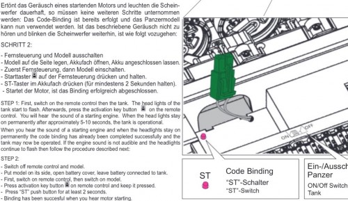 HL T90 binding procedure