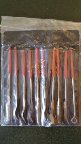 New heavy duty Diamond Files for working on large scale projects.