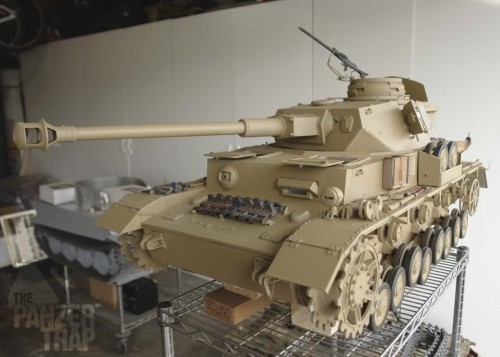 Panzer IV build in 1:6 scale from 6th Army Group