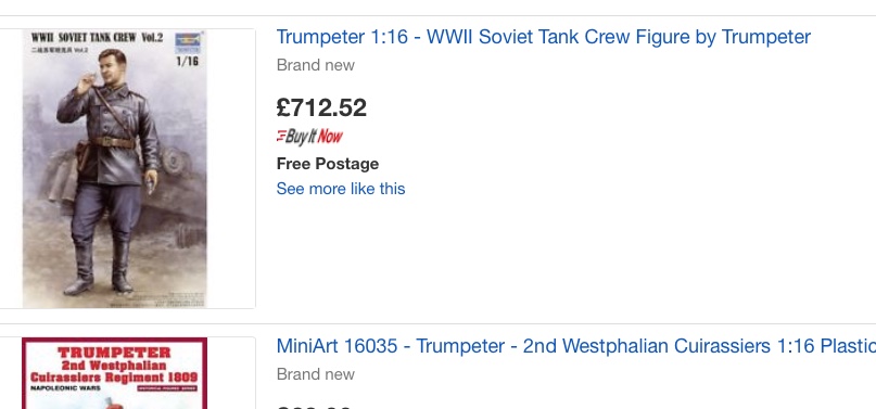 Trumpeter Tank crewman...for the Billionaire modeller