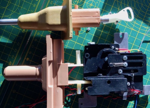 StuG IV - Gun assembly components