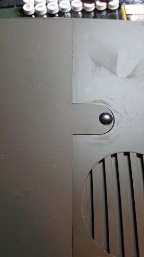 This hatch is sealed but can be reopened if ever required.