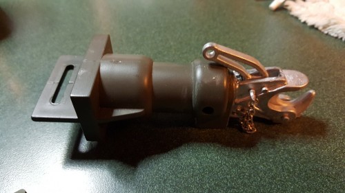 Starting work on this tow hook and mount