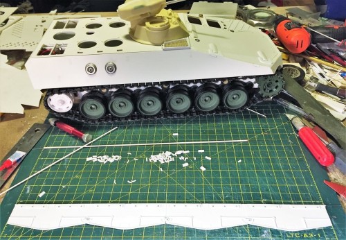 Marder 1A1 side skirts