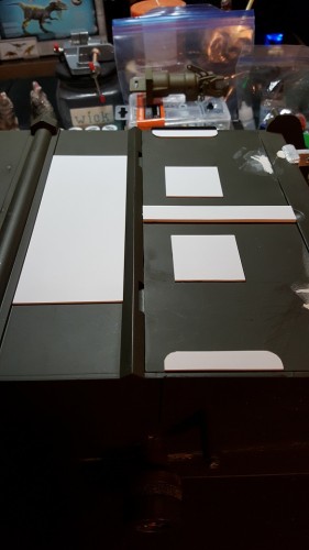 This afternoons work, more to do...