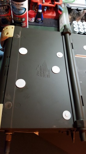 Lower hull front styrene complete