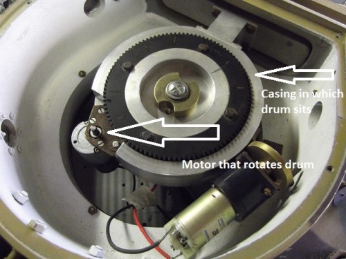 Drum in place