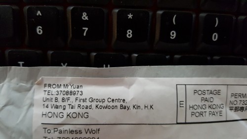 A loooooong anticipated delivery from Hong Kong