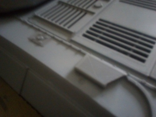 Made the exhausts smaller after finding a clear pic of them