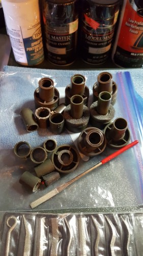 Leftovers and future replacement parts and pieces.
