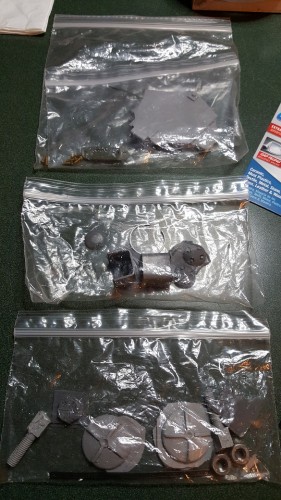 East Coast Armory for the save! As far as detailing the idler mounts goes...