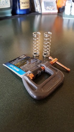 A new tool to do some stiff spring compression