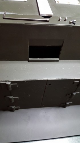 W.I.P. on the latches...The T handle is used to turn the latches and was quickly scratched up.