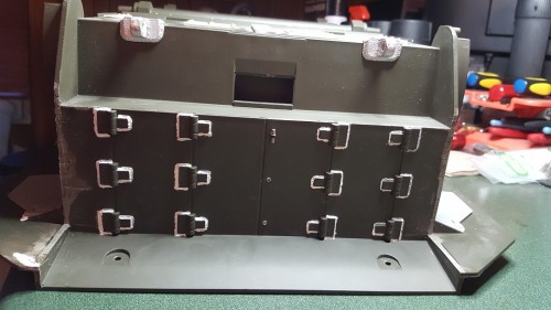 A few more of the many weld beads required on this build.