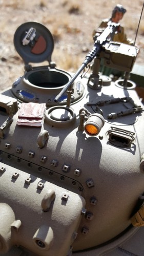 Turret top closeup