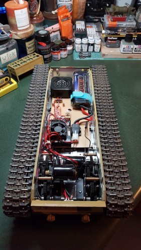Gearboxes installed and all of the electrics put back as well.