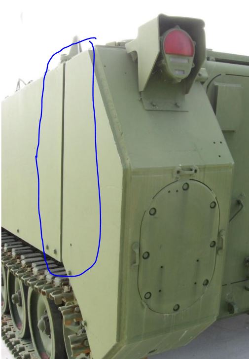 Ludwigs M113 external full tanks