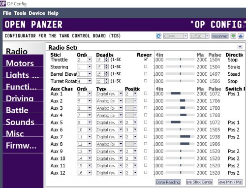 Reading radio SBUS data