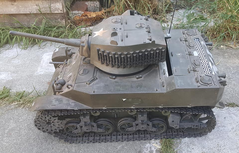 For Sale 1/6 21st Century Toys Stuart Tank - RC Tank Warfare