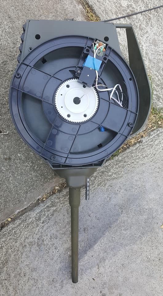 Rotation ring included, motor not tested