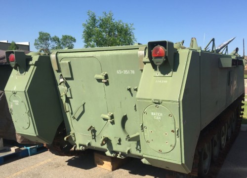 M113 external fuel tanks