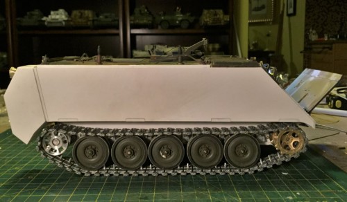 M113 headlights and trim vane