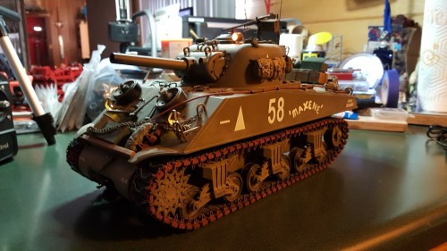 Back on her treads and looking Grand