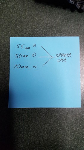 Maximum Speaker Box Dimensions