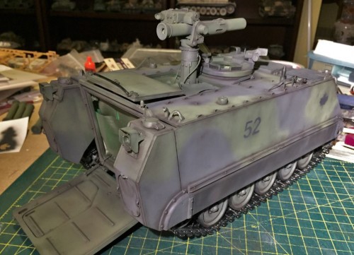 M113 M-113 M-113A2 with Tow Launcher 1/16 RC