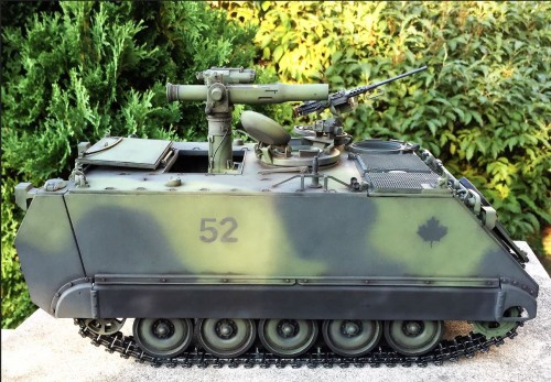1/16 RC M-113 A2 with Tow missile launcher and interior details