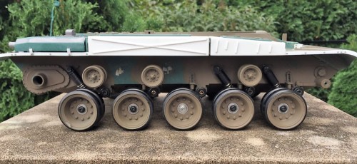 Heng Long M41 Walker Bulldog roadwheels and suspension