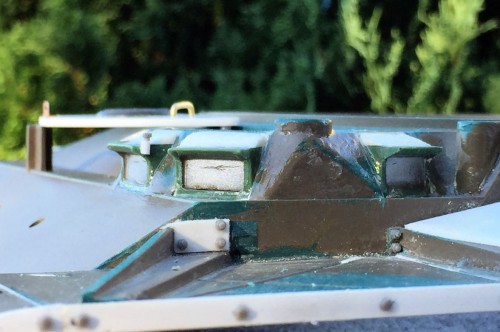 M41a3 1/16 Walker bulldog driver's hatch fixed and enhanced