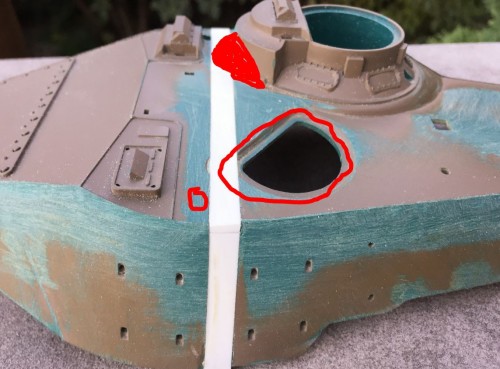 M41 Walker Bulldog turret fix 1/16 Heng Long