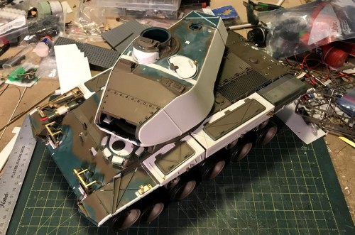 Heng Long M41 Turret fix 1/16 Walker Bulldog