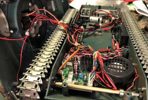 HL M41 1/16 electronics and gearbox